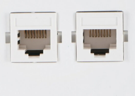 В компьютерной розетке